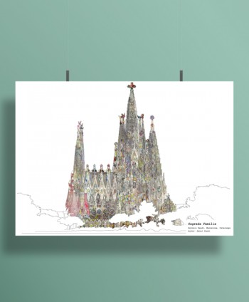 Art Print - Sagrada Familia
