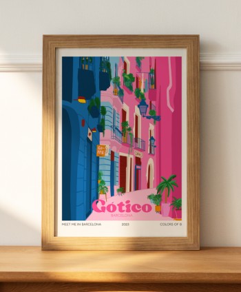 Art print - Barrio Gótico