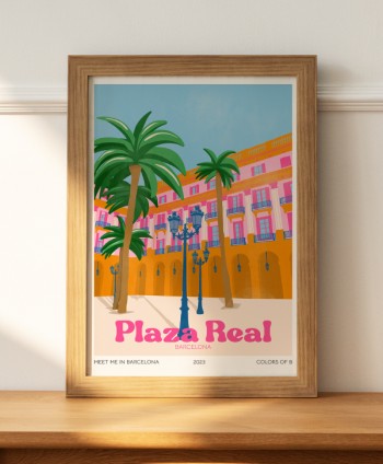 Art print - Plaza Real