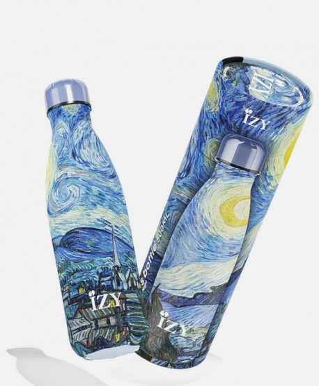 Vacuum Bottle - Van Gogh Starry Night