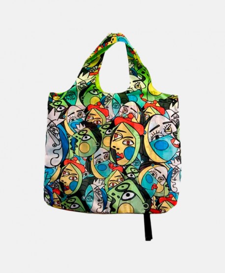 Shopping bag - Modern Art Faces