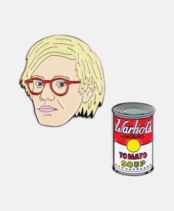 Set Pin - Warhol & Sopa Tomate