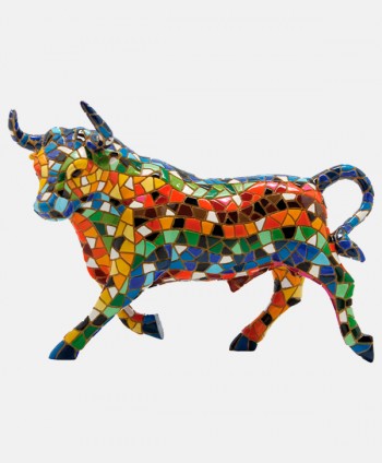 Bull Mosaics - 24 cm