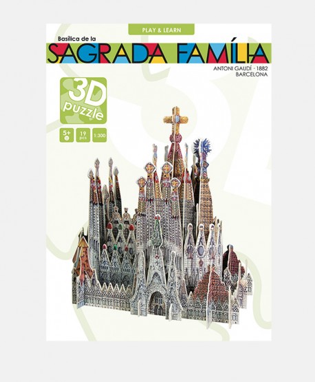 3D Puzzle - Sagrada Familia