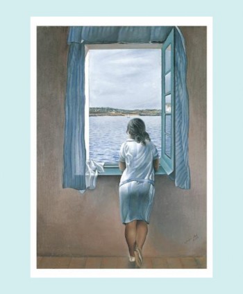 Poster Woman at the Window