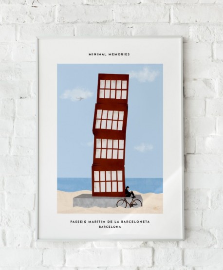 Art Print - Barceloneta Beach