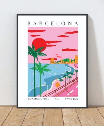 Art print - Barcelona
