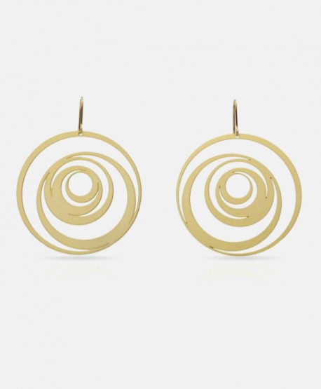 Eccentric Gold Earrings
