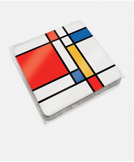Set 6 Coaster - Mondrian