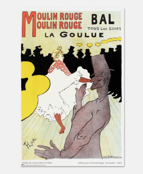 Moulin Rouge by Toulouse-Lautrec Poster