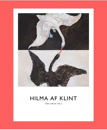 Art print The Swan Hilma Af...