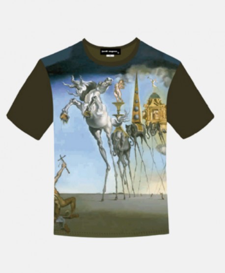 Camiseta - Dalí La tentación de San Antonio