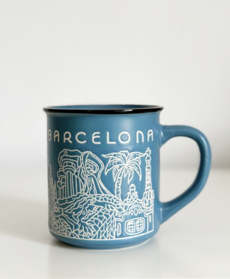 Mug - Barcelona Blue